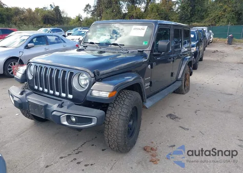 2018 Jeep Wrangler Unlimited Sahara 4X4 from USA, damaged, VIN 1C4HJXEN5JW221735